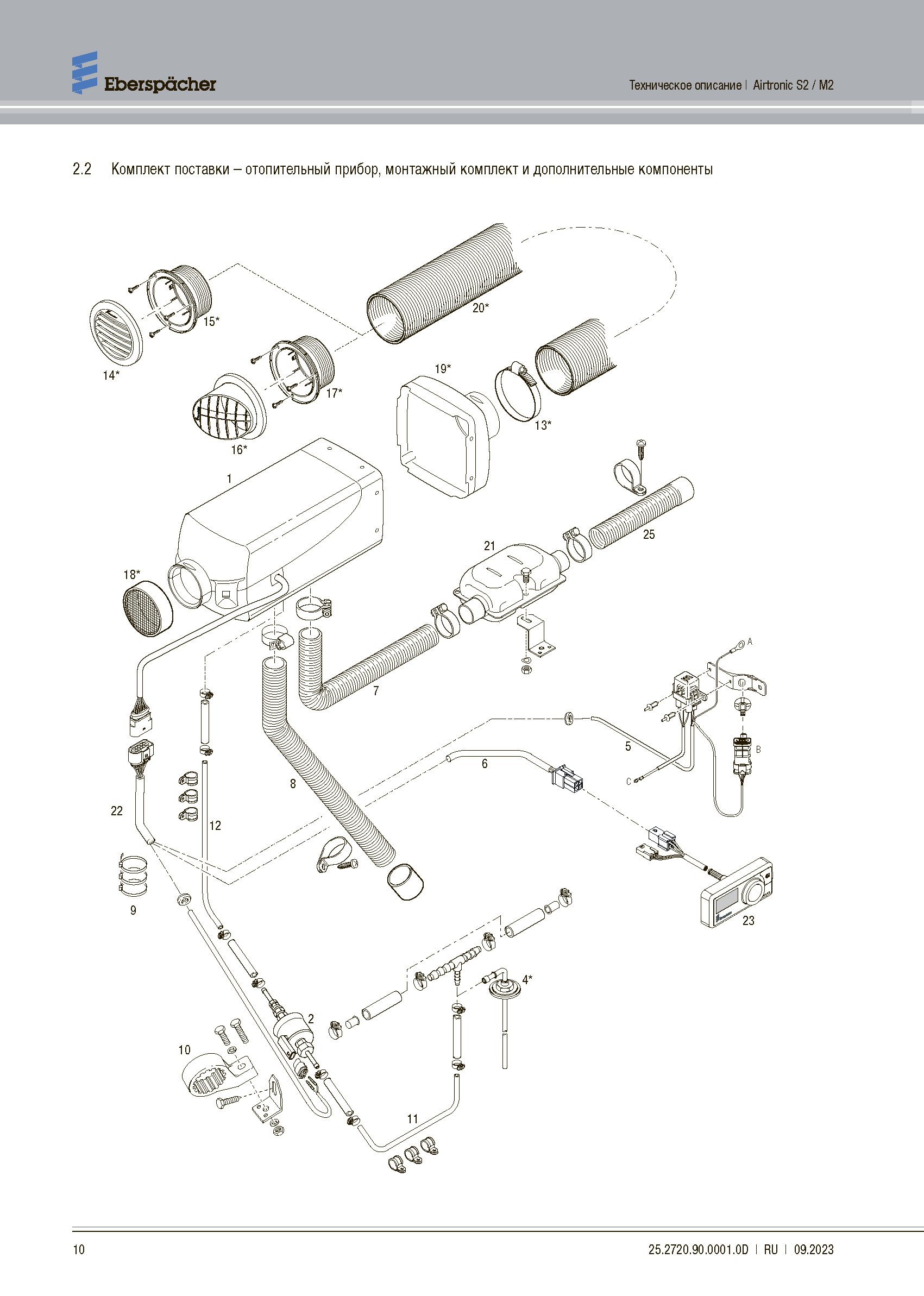 Инструкция AIRTRONIC M2 D4L страница 7